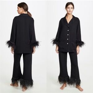 Sleeper pajama set black size M